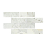 4 X 12 Calacatta Gold Marble Honed Field Tile