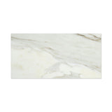 6 X 12 Calacatta Gold Marble Polished Subway Brick Field Tile - American Tile Depot - Commercial and Residential (Interior & Exterior), Indoor, Outdoor, Shower, Backsplash, Bathroom, Kitchen, Deck & Patio, Decorative, Floor, Wall, Ceiling, Powder Room - 6